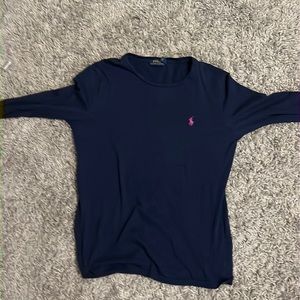 Polo Ralph Lauren longsleeve blue shirt